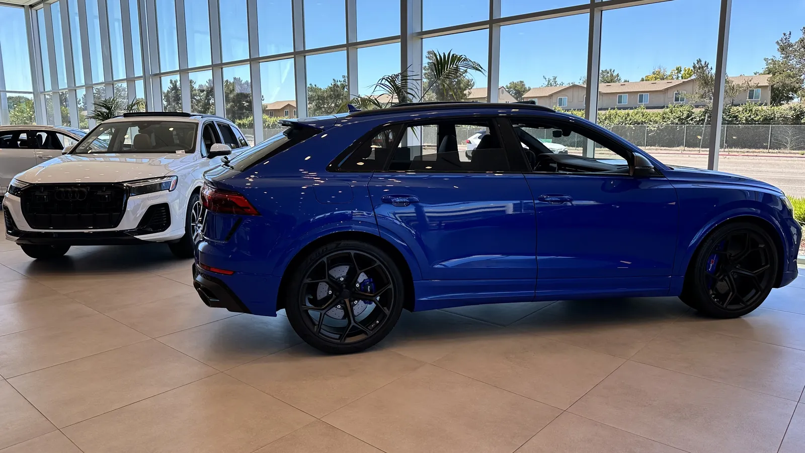 Audi San Diego — showroom display floor