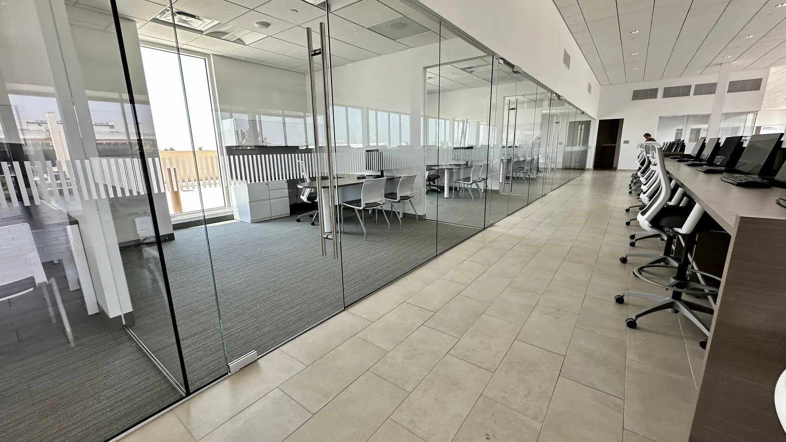 Sales offices — porcelain tile