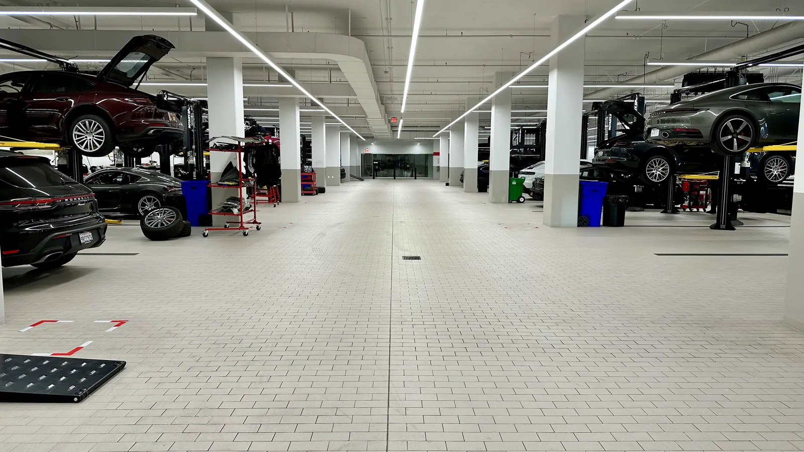 Service bays