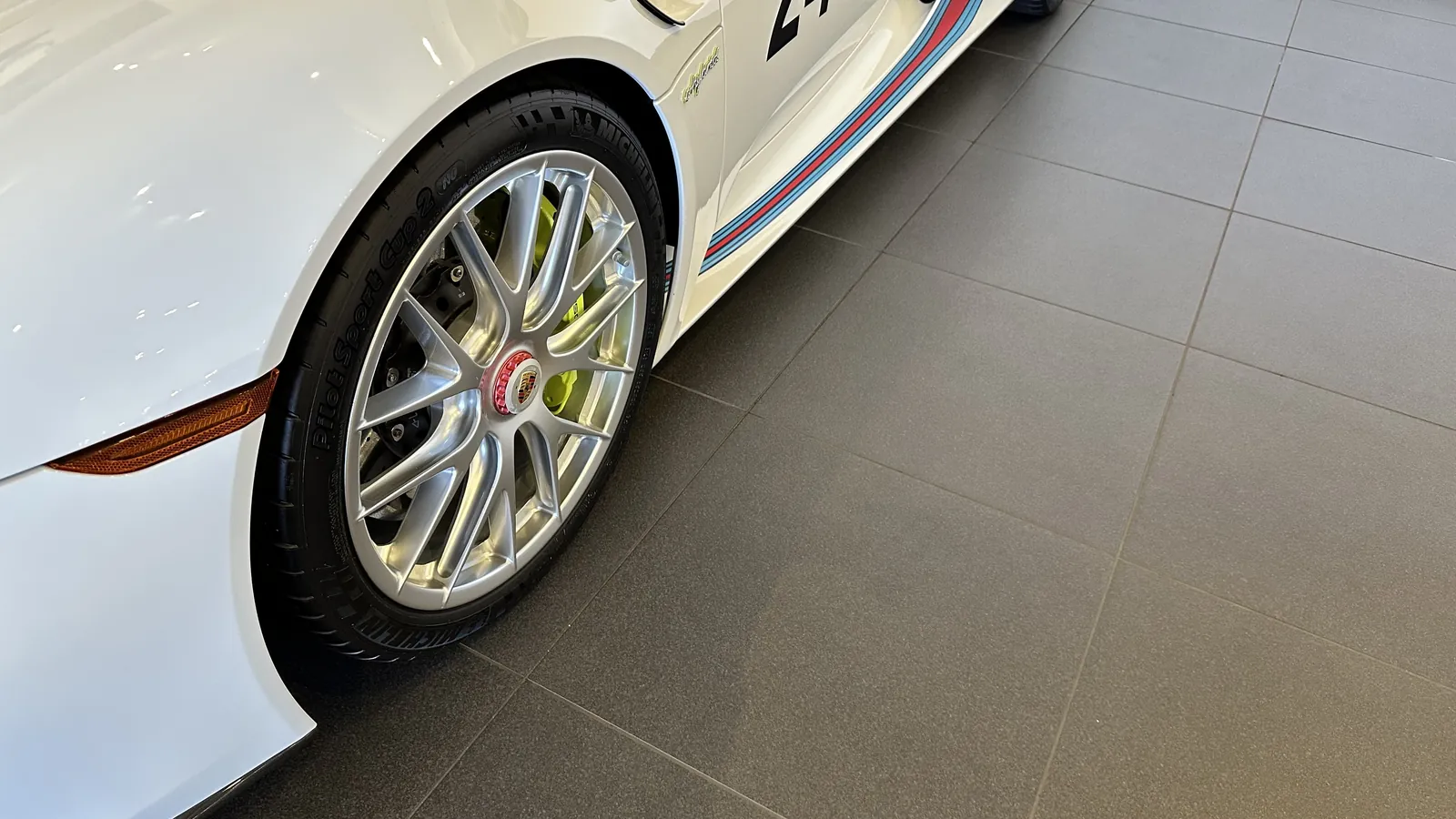 Porcelain tile — showroom detail